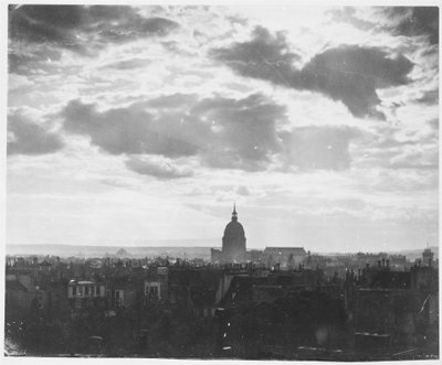 Cloud Study over Paris af Charles Marville